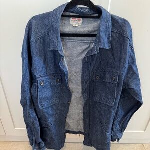 UES Japan Linen Shirt Jacket ( size 4,  equivalent to US L)